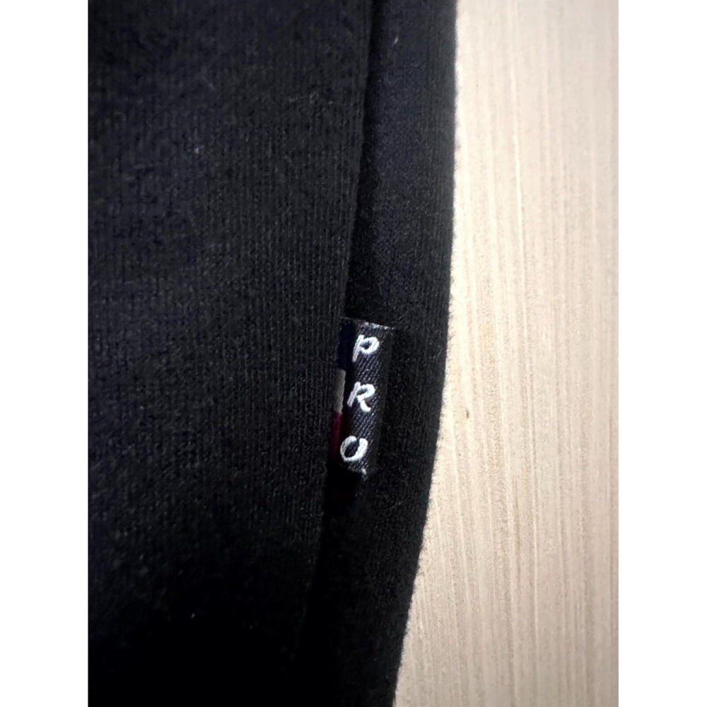 21 Pro Usa Sportswear Hoodie Men Large Black Animal Embroidered Pockets Full Zip - Picture 6 of 8